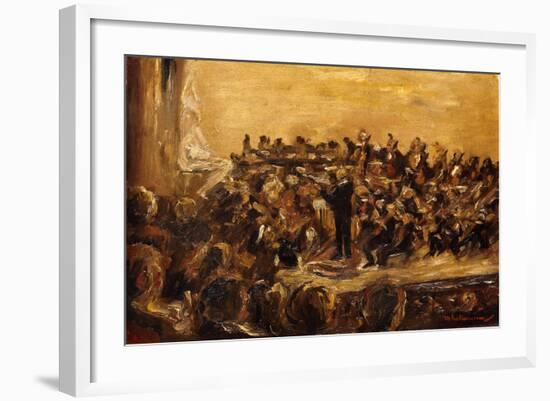 Concert in the Staatsoper-Max Liebermann-Framed Giclee Print