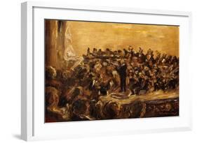 Concert in the Staatsoper-Max Liebermann-Framed Giclee Print