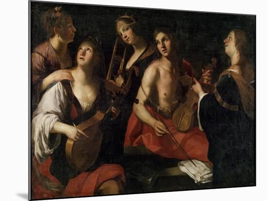 Concert, Late 16th or Early 17th Century-Francesco Rustici-Mounted Giclee Print