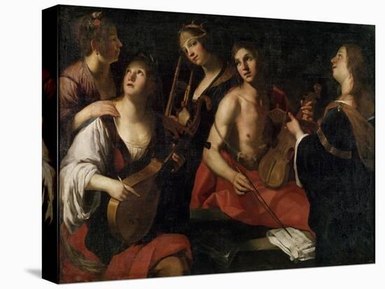 Concert, Late 16th or Early 17th Century-Francesco Rustici-Stretched Canvas