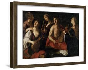 Concert, Late 16th or Early 17th Century-Francesco Rustici-Framed Giclee Print