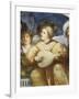 Concert, Mandolin Player Among Suitors, 1531-1532-Romanino-Framed Giclee Print