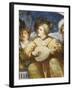 Concert, Mandolin Player Among Suitors, 1531-1532-Romanino-Framed Giclee Print