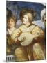 Concert, Mandolin Player Among Suitors, 1531-1532-Romanino-Mounted Giclee Print