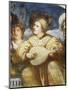Concert, Mandolin Player Among Suitors, 1531-1532-Romanino-Mounted Giclee Print