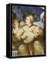 Concert, Mandolin Player Among Suitors, 1531-1532-Romanino-Framed Stretched Canvas