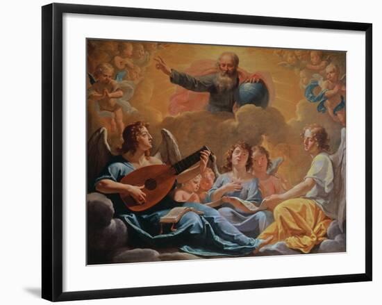 Concert of Angels-Philippe De Champaigne-Framed Giclee Print