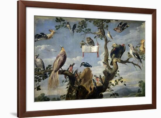 Concert of the Birds, 1629-1630, Flemish School-Frans Snyders-Framed Giclee Print