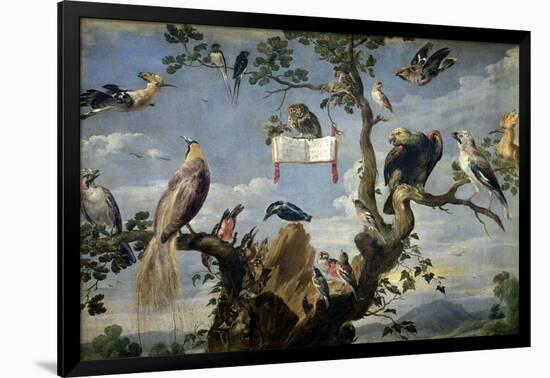 Concert of the Birds, 1629-1630, Flemish School-Frans Snyders-Framed Giclee Print