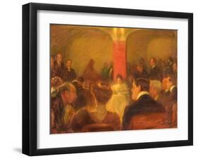 Concert of Wanda Landowska, 1907-Leonid Osipovich Pasternak-Framed Giclee Print