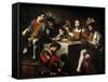 Concert with Bas-Relief-Valentin de Boullogne-Framed Stretched Canvas