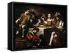 Concert with Bas-Relief-Valentin de Boullogne-Framed Stretched Canvas