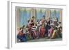 Concert with Different Instruments-Stefano Bianchetti-Framed Giclee Print