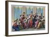 Concert with Different Instruments-Stefano Bianchetti-Framed Giclee Print