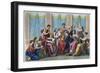 Concert with Different Instruments-Stefano Bianchetti-Framed Giclee Print