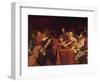 Concert with Eight People-Valentin de Boulogne-Framed Giclee Print