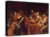 Concert with Eight People-Valentin de Boulogne-Stretched Canvas