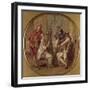 Concert with Four Figures, C.1774-Francois Andre Vincent-Framed Giclee Print