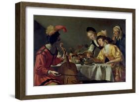 Concert-Gerrit van Honthorst-Framed Giclee Print