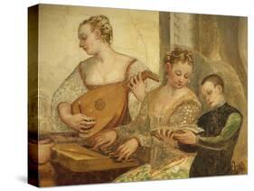 Concert-Giovanni Antonio Fasolo-Stretched Canvas