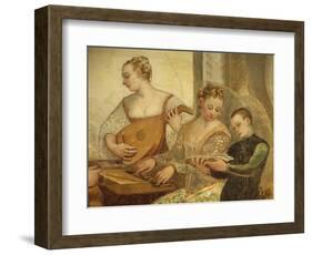 Concert-Giovanni Antonio Fasolo-Framed Giclee Print