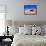 Conch at Water's Edge, Pristine Beach on Out Island, Bahamas-Greg Johnston-Framed Stretched Canvas displayed on a wall