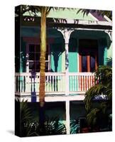 Conch Cottage 1-Rick Novak-Stretched Canvas