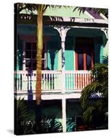 Conch Cottage 1-Rick Novak-Stretched Canvas