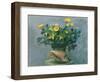 Conch & Flowers, 1989-Hans Feibusch-Framed Giclee Print