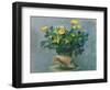 Conch & Flowers, 1989-Hans Feibusch-Framed Giclee Print