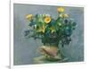 Conch & Flowers, 1989-Hans Feibusch-Framed Giclee Print