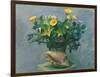 Conch & Flowers, 1989-Hans Feibusch-Framed Giclee Print