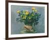 Conch & Flowers, 1989-Hans Feibusch-Framed Giclee Print