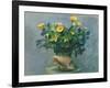 Conch & Flowers, 1989-Hans Feibusch-Framed Giclee Print