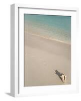 Conch Shell on Grace Bay Beach, Providenciales, Turks and Caicos Islands, West Indies, Caribbean-Kim Walker-Framed Photographic Print