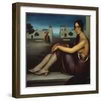 Conchita Torres, 1919-1920-Julio Romero de Torres-Framed Giclee Print