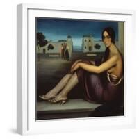 Conchita Torres, 1919-1920-Julio Romero de Torres-Framed Giclee Print