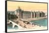 Conciergerie Prison, Paris-null-Framed Stretched Canvas