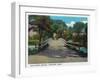 Concord, Massachusetts, View of the Old North Bridge-Lantern Press-Framed Art Print