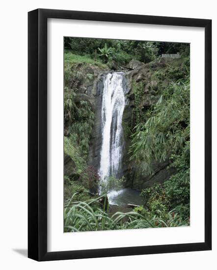 Concord Waterfall, Grenada, Windward Islands, West Indies, Caribbean, Central America-Robert Harding-Framed Photographic Print