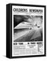 Concorde, Front Page of 'The Children's Newspaper', November 1963-English School-Framed Stretched Canvas