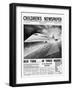 Concorde, Front Page of 'The Children's Newspaper', November 1963-English School-Framed Giclee Print