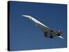 Concorde in Flight-Ian Griffiths-Stretched Canvas