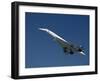 Concorde in Flight-Ian Griffiths-Framed Photographic Print