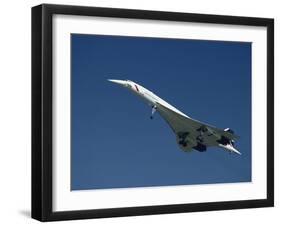 Concorde in Flight-Ian Griffiths-Framed Photographic Print