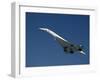 Concorde in Flight-Ian Griffiths-Framed Photographic Print