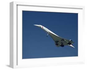 Concorde in Flight-Ian Griffiths-Framed Photographic Print