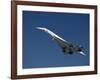 Concorde in Flight-Ian Griffiths-Framed Photographic Print