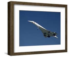 Concorde in Flight-Ian Griffiths-Framed Photographic Print