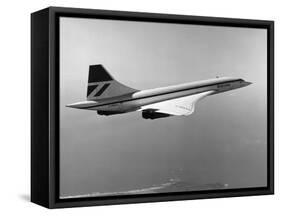 Concorde in Service-null-Framed Stretched Canvas